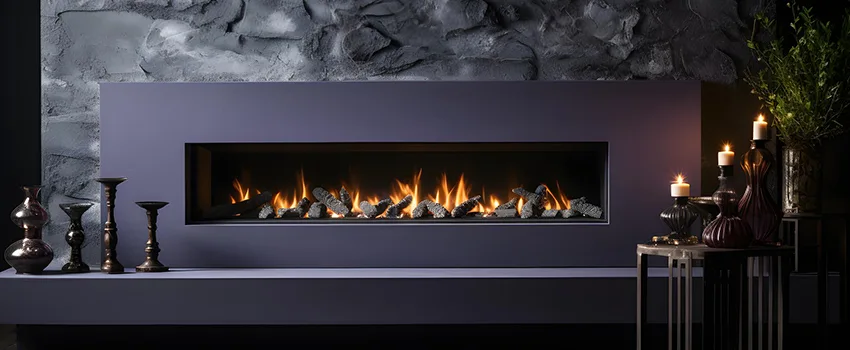 Ember Bed for Ventless Gas Fireplace in Dumont, NJ